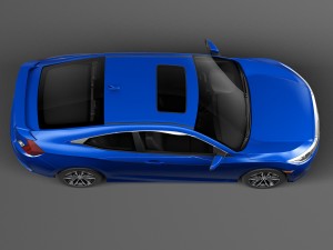 Honda Civic Coupe 2016 3D 모델