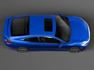 Honda Civic Coupe 2016 3D Model