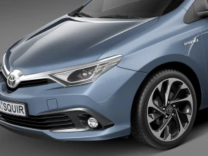 Toyota Auris Touring Sports 2016 3D Model