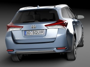 Toyota Auris Touring Sports 2016 Modelo 3D