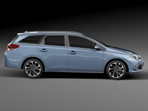 Toyota Auris Touring Sports 2016 3D Model