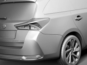 Toyota Auris Touring Sports 2016 3D Model