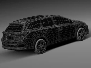 Toyota Auris Touring Sports 2016 3D Model