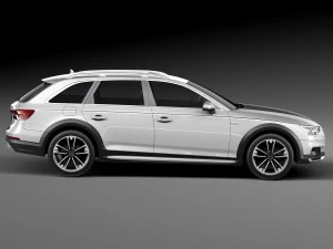 Audi A4 Allroad Quattro 2017 3D Model