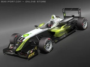 Form&uuml;l 3 2008 f308 3D Model