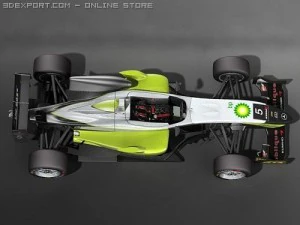 Formula 3 2008 f308 3D Model