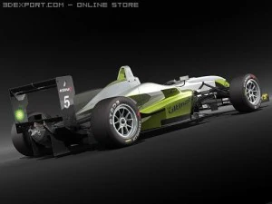 Formula 3 2008 f308 3D Model