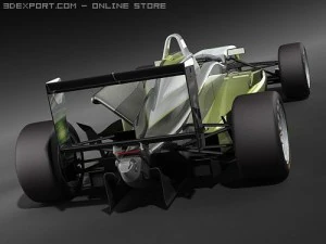 Formula 3 2008 f308 3D Model