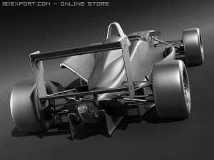 Formula 3 2008 f308 3D Model