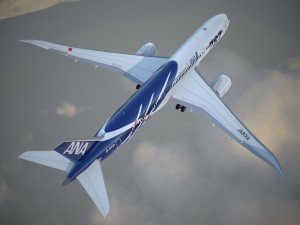 Boeing 787 Dreamliner Ana Airlines Model 3D
