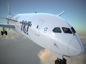 Boeing 787 Dreamliner Ana Airlines Model 3D