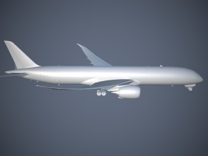 Boeing 787 Dreamliner Ana Airlines Model 3D