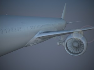 Boeing 787 Dreamliner Ana Airlines Model 3D