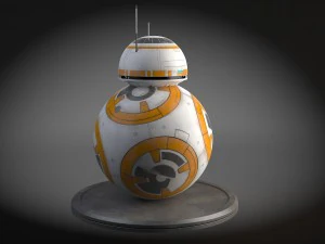 Star Wars Tech Droid BB8 3D Model