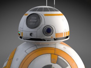 Star Wars Tech Droid BB8 Model 3D