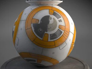 Star Wars Tech Droid BB8 3D Model