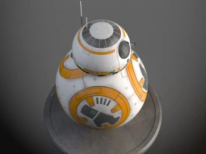 Star Wars Tech Droid BB8 3D Model