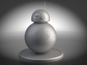 Star Wars Tech Droid BB8 Model 3D
