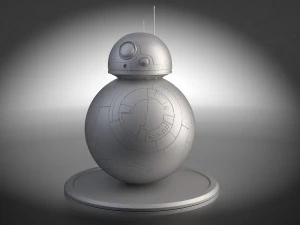 Star Wars Tech Droid BB8 3D Model