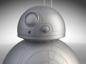 Star Wars Tech Droid BB8 Model 3D
