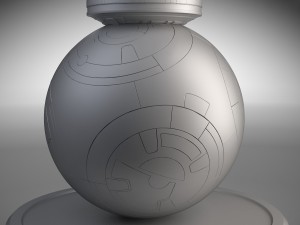 Star Wars Tech Droid BB8 Model 3D