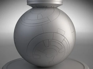 Star Wars Tech Droid BB8 3D Model