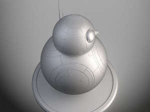 Star Wars Tech Droid BB8 Model 3D