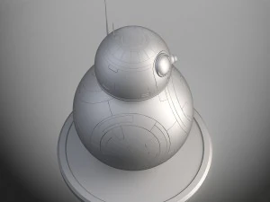 Star Wars Tech Droid BB8 3D Model