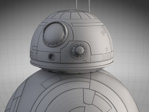 Star Wars Tech Droid BB8 Model 3D