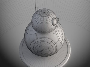 Star Wars Tech Droid BB8 Model 3D