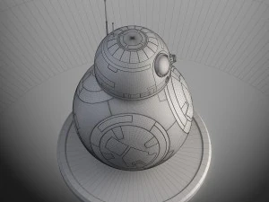 Star Wars Tech Droid BB8 3D Model