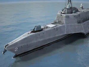 USS Independence LCS-2 Ship 3D Model