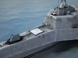 USS Independence LCS-2 Ship 3D Model