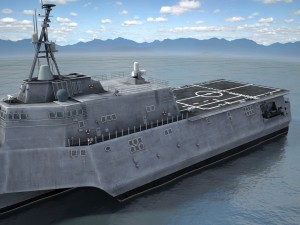 USS Independence LCS-2 Ship Modelo 3D