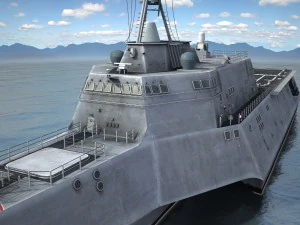 USS Independence LCS-2 Ship 3D Model