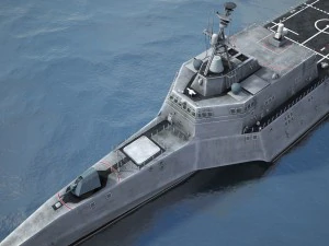 USS Independence LCS-2 Ship 3D Model