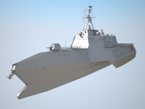 USS Independence LCS-2 Ship Modelo 3D