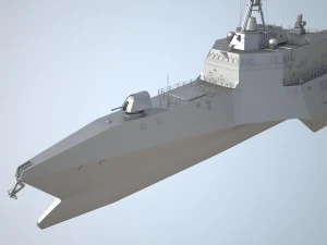USS Independence LCS-2 Ship 3D Model
