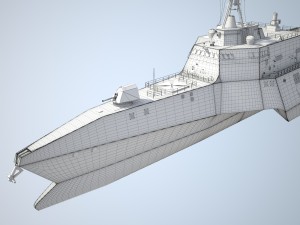 USS Independence LCS-2 Ship Modelo 3D