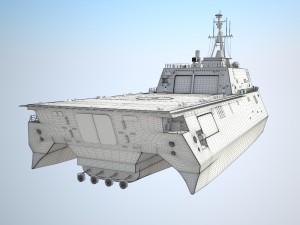 USS Independence LCS-2 Ship Modelo 3D