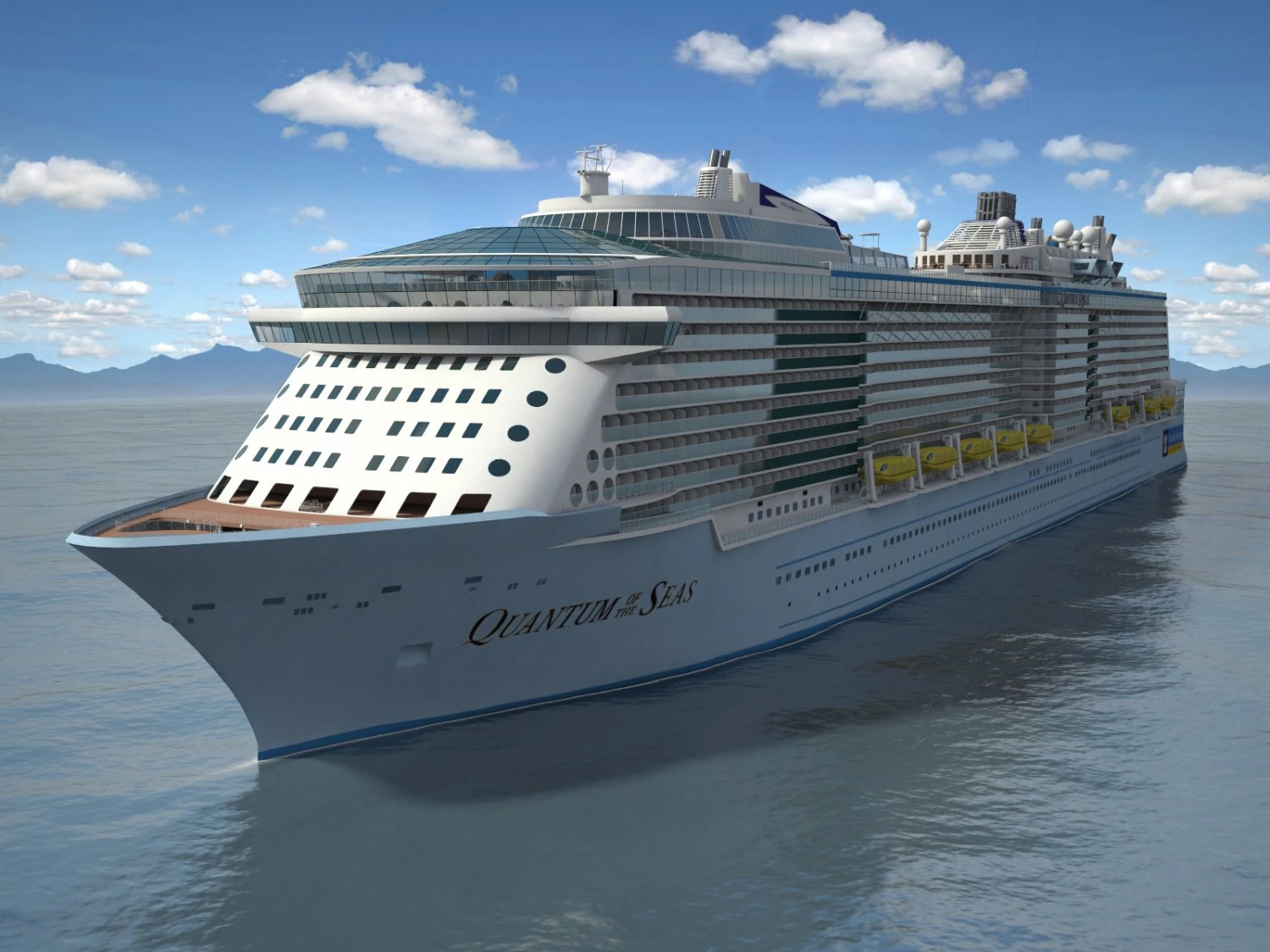 Quantum of the Seas vray 3D Model .c4d .max .obj .3ds .fbx .stl .blend 
