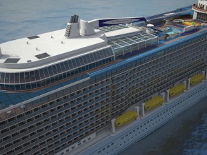 Quantum of the Seas vray 3D Model