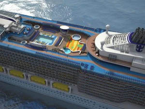 Quantum of the Seas vray 3D Model