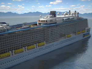 Quantum of the Seas vray 3D Model
