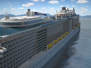 Quantum of the Seas vray 3D Model