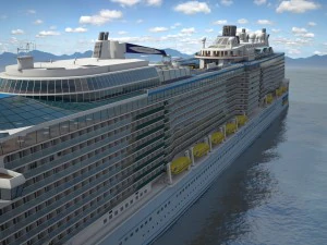 Quantum of the Seas vray 3D Model