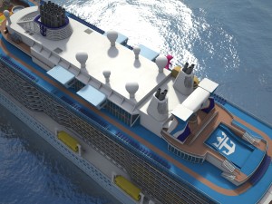 Quantum of the Seas vray 3D Model