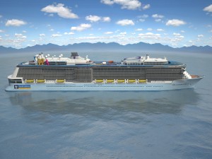 Quantum of the Seas vray 3D Model