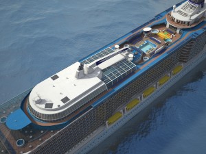 Quantum of the Seas vray 3D Model