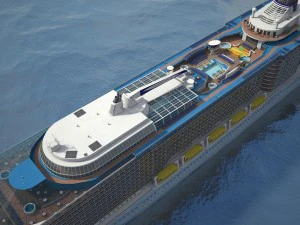 Quantum of the Seas vray 3D Model